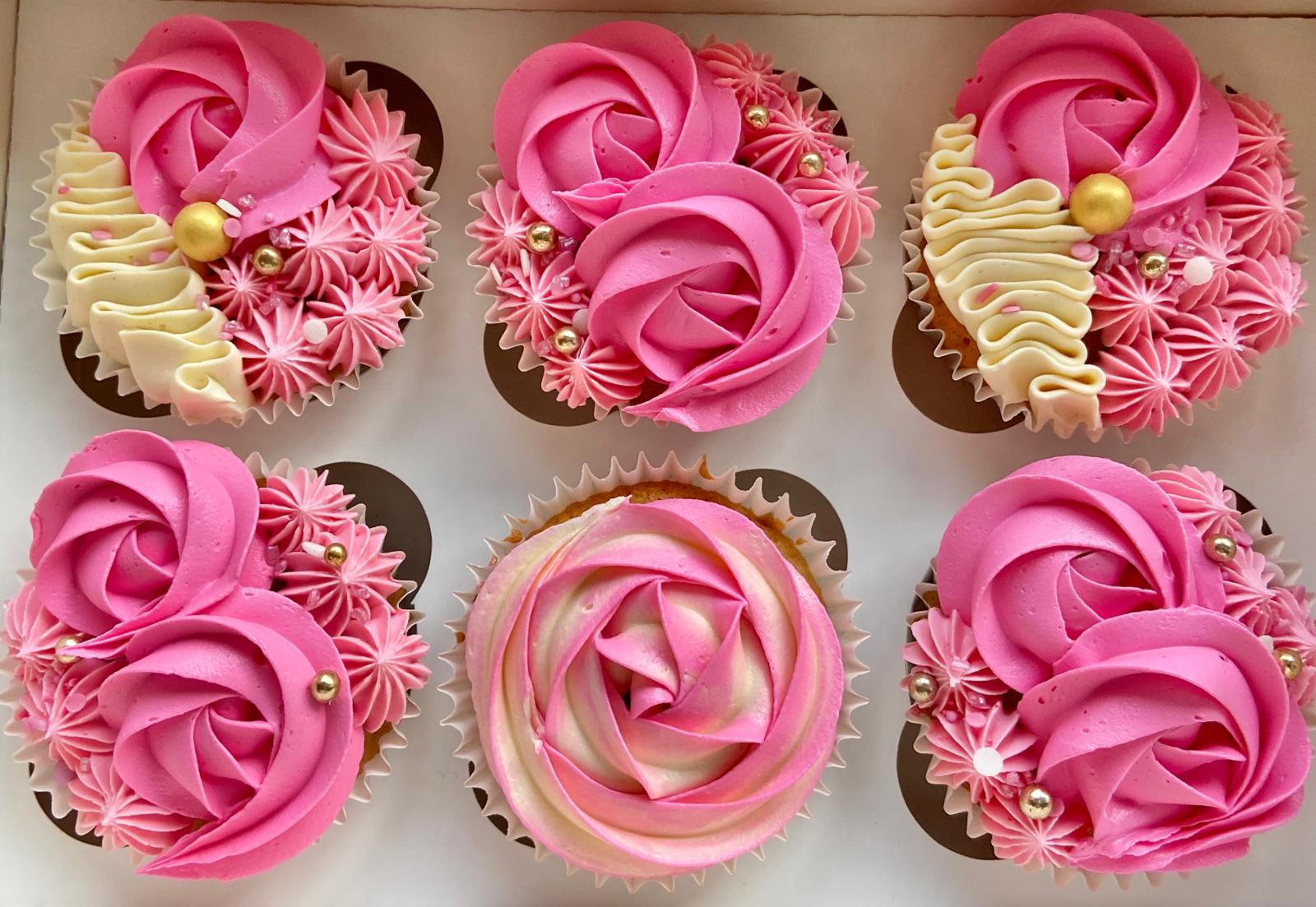 6 Mothers Day Cupcakes